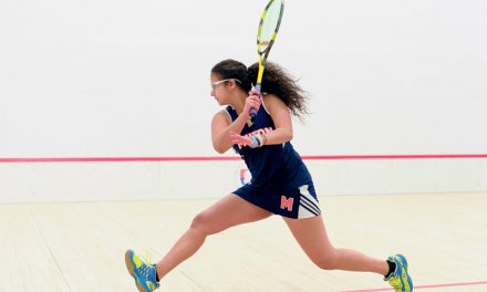 Raneem el Torky ’17 <br>An accomplished squash player from Alexandria, Egypt, finds her footing as a scholar-athlete