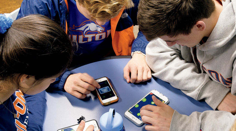 They See, Snap and Share: Students on Their Devices