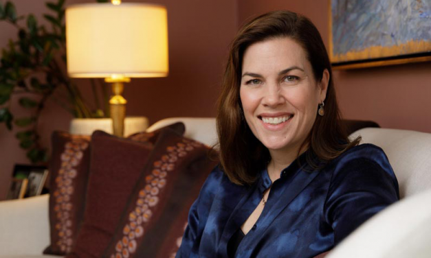 Next Board of Trustees President Claire Hughes Johnson ’90