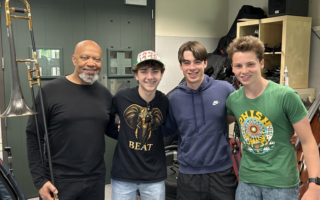 Greg Boyer Jams with Jazz Students