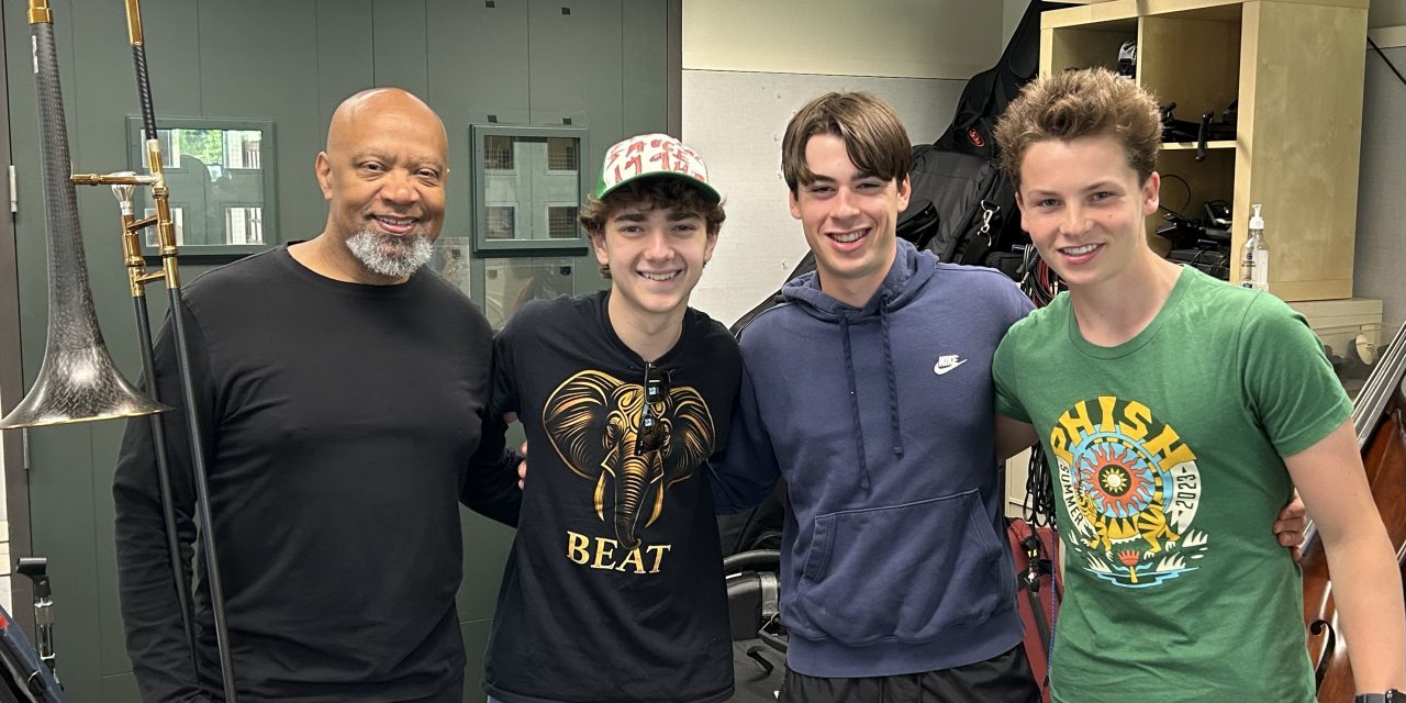 Greg Boyer Jams with Jazz Students