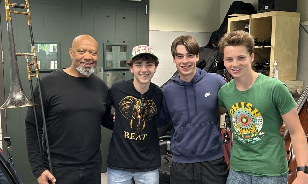 Greg Boyer Jams with Jazz Students